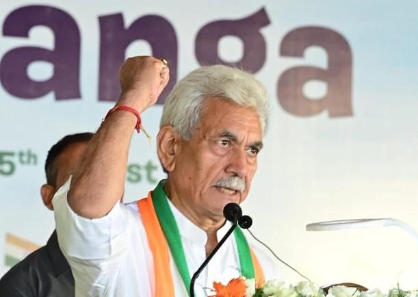 At Tiranga Rally, LG Sinha praises security forces for avenging Pahalgam attack