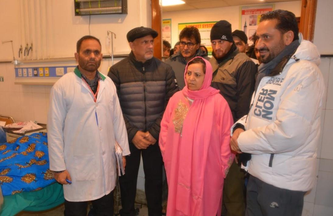 Government committed to strengthen healthcare infrastructure in J&K with special focus on rural, peripheral areas: Sakeena Itoo