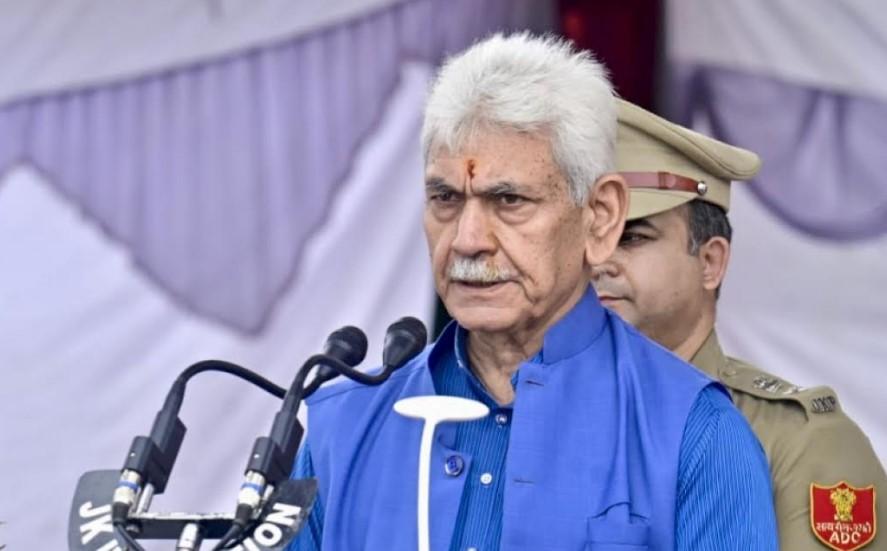 Complete eradication of terrorism from the soil of Jammu Kashmir is our top priority: LG Sinha