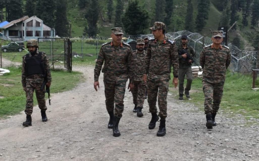 J-K: Lt Gen Pratik Sharma reviews counter-terrorism grid in South Kashmir