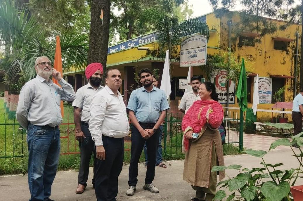CEO Jammu assesses preparedness of schools for resuming class work post heavy rains