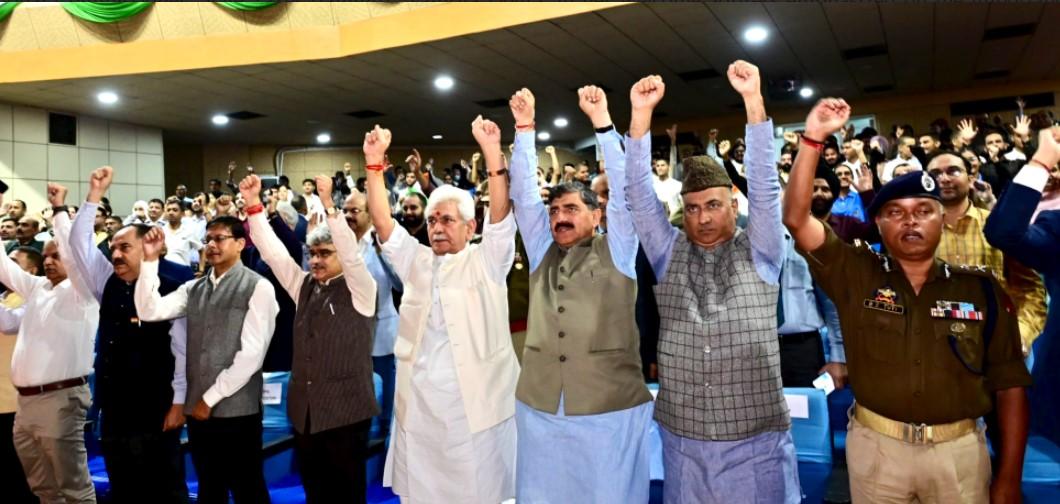 Lieutenant Governor Attends the 150th year celebration of 'Vande Mataram'