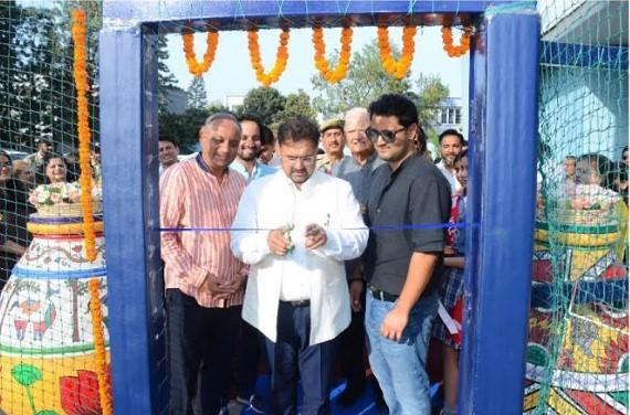 Satish Sharma inaugurates new sports facilities at KCPS, KCSC