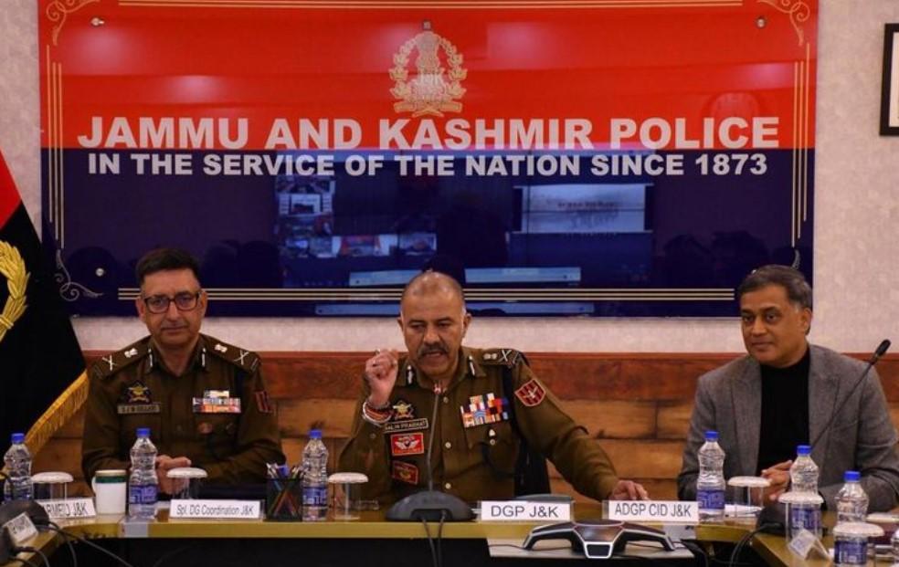 DGP Nalin Prabhat reviews Security Scenario, Operational Readiness of J&K Police