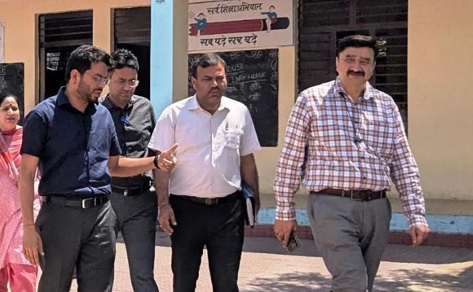 DC Jammu reviews education facility provided to rehabilitated street children