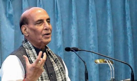 Strikes on terror camps in Pak, PoK rattled neighbouring country: Rajnath Singh