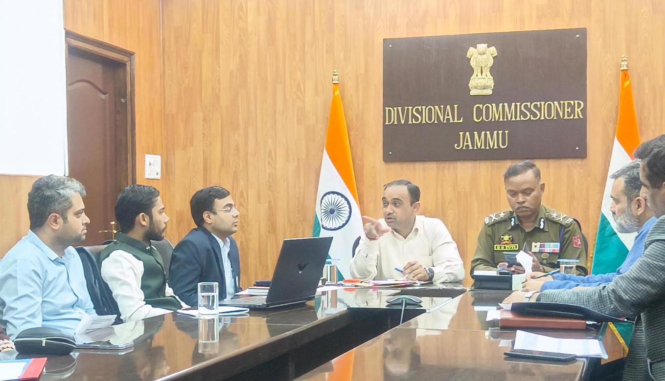 Div Com, IGP Jammu review preparations for Mega IEC campaign against drug abuse