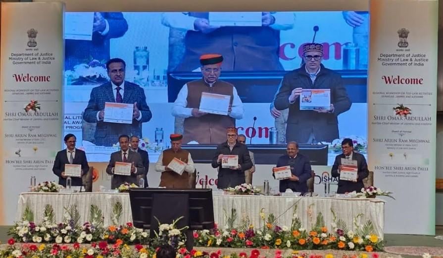 CM Omar Abdullah calls for strengthening Tele-law service to ensure timely justice, reduce court pendency