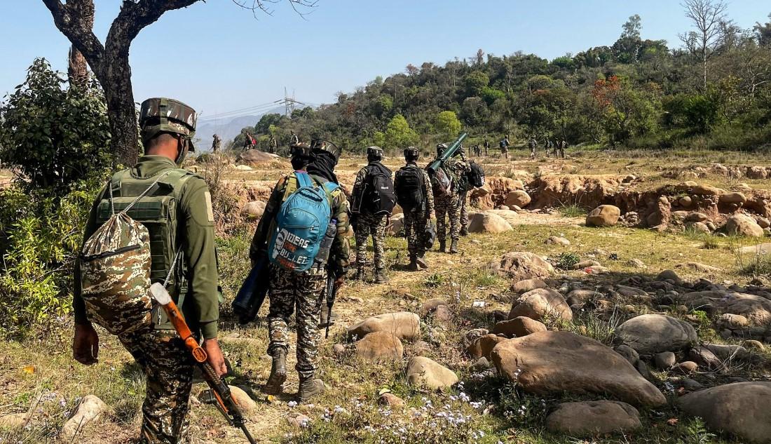 J&K: Security forces continue search operation in Kathua for 2nd day after gunfight