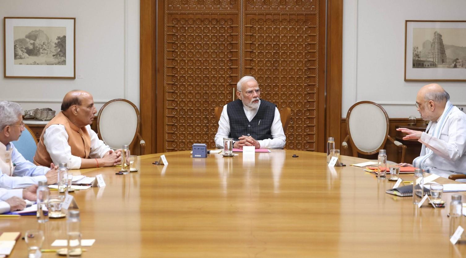 Pahalgam terror attack: PM chairs Cabinet Committee on Security meeting