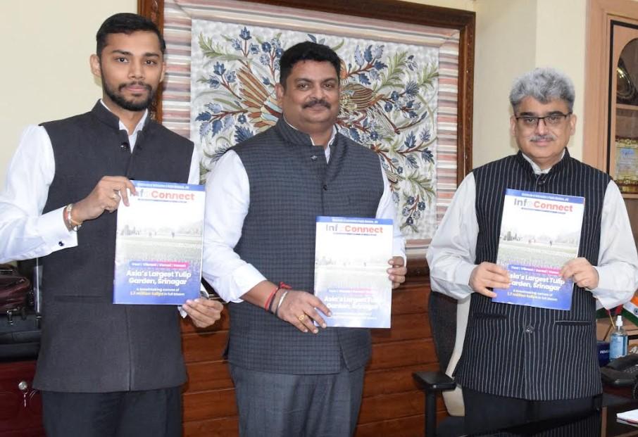 CS launches ‘Info Connect’ – a monthly chronicle of J&K’s progress