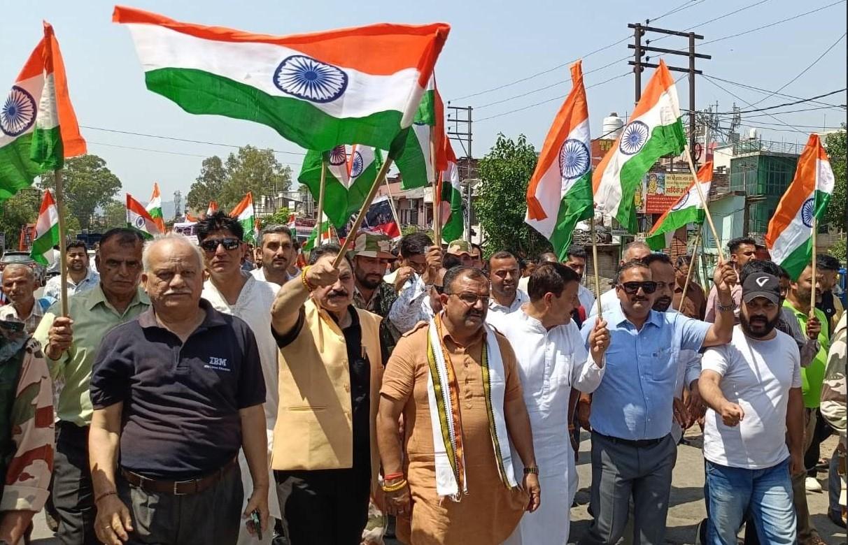 ‘Tiranga Rally’ held in Udhampur to commend Armed Forces’ victory in Operation ‘Sindoor’