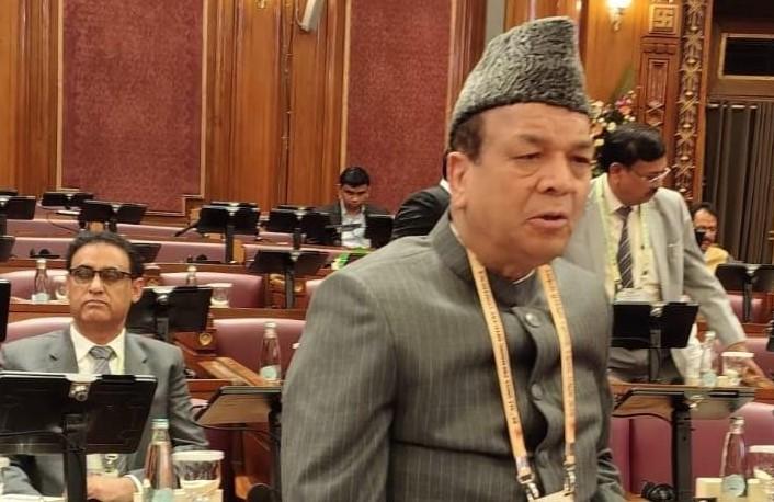 Speaker J&K LA addresses 86th AIPOC 2026 at Lucknow