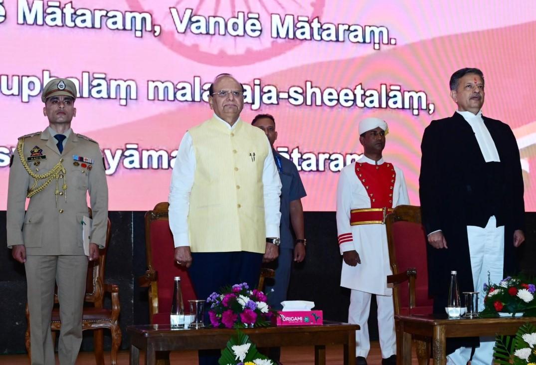 Justice Pushpendra Bhati Sworn in as Chief Justice of J&K and Ladakh High Court