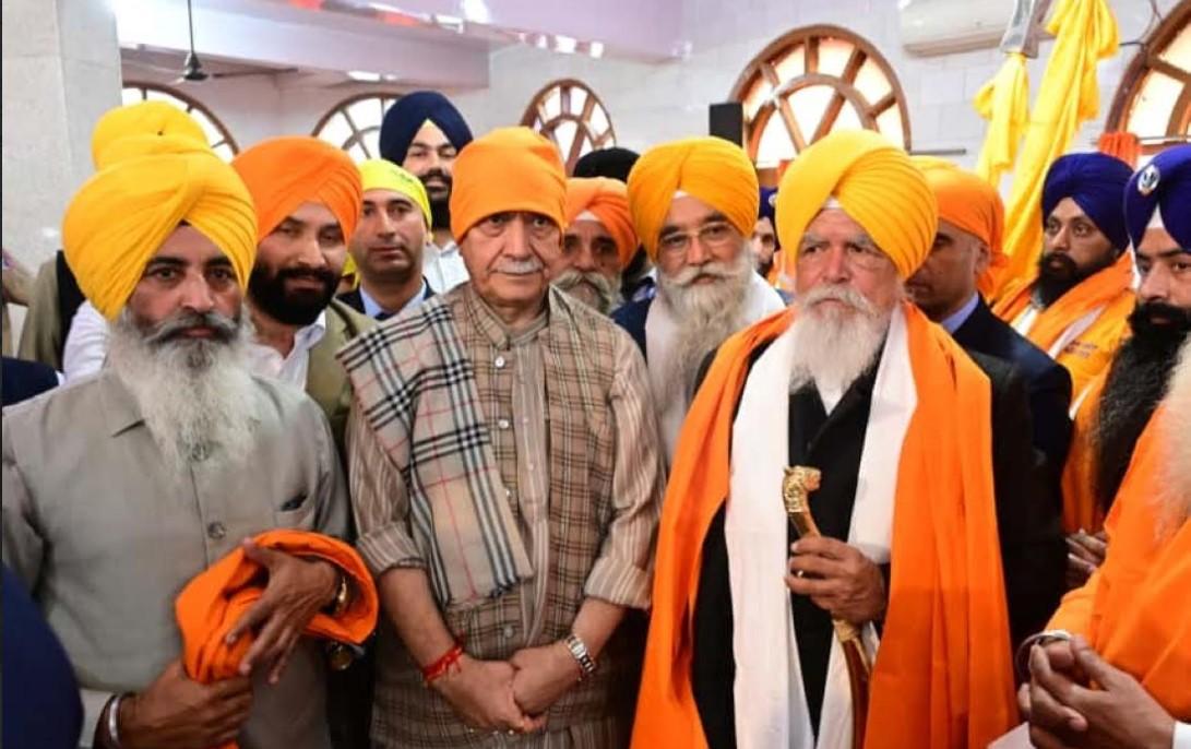 Lieutenant Governor attends Nagar Kirtan to commemorate 350th martyrdom anniversary of Sri Guru Tegh Bahadur Ji