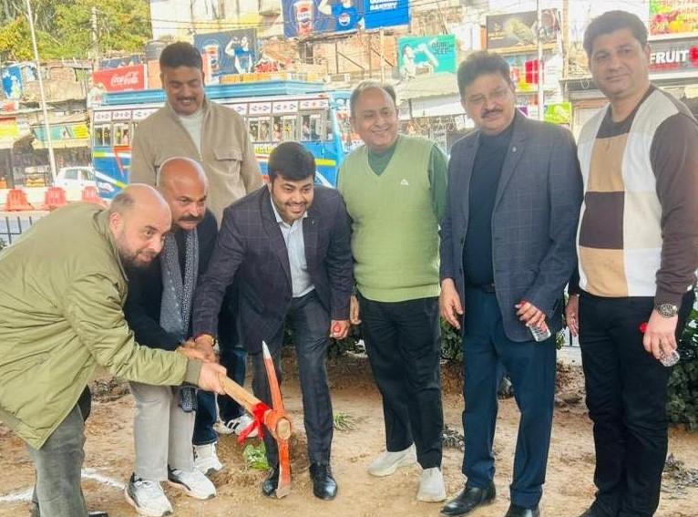 Vertical garden project launched to beautify Jammu City