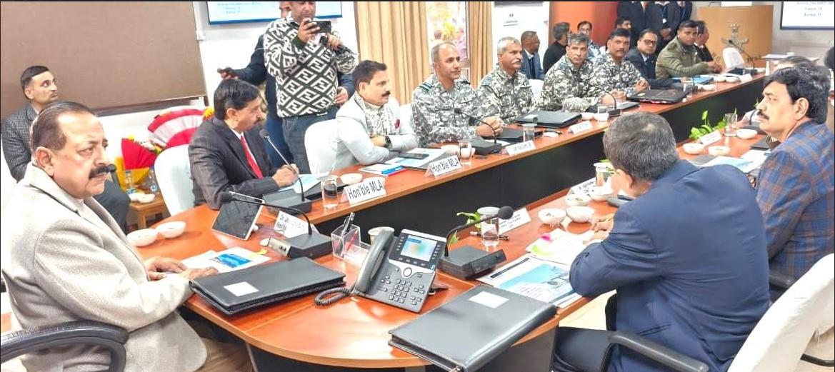 Dr Jitendra Singh reviews progress on operation of flights from Udhampur airport terminal