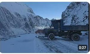 Sonamarg में ताज़ा बर्फबारी ; Jammu kashmir मौसम में बदलाव!