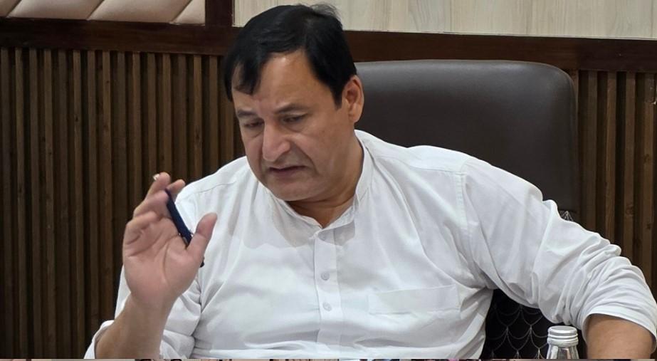 Javid Dar reviews Rural Development initiatives in Jammu Division