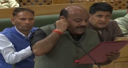 J&K Assembly: Deputy CM Surinder Choudhary Hits Out at BJP MLAs Over Protest