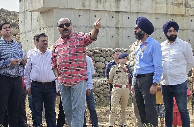 Dy CM inspects PMGSY bridges in Samba; calls for quality check, time-bound completion