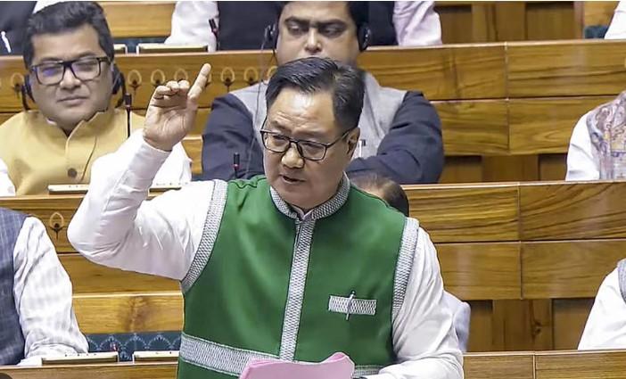 China has not intruded even an inch into Indian territory since 1962: Kiren Rijiju in Lok Sabha
