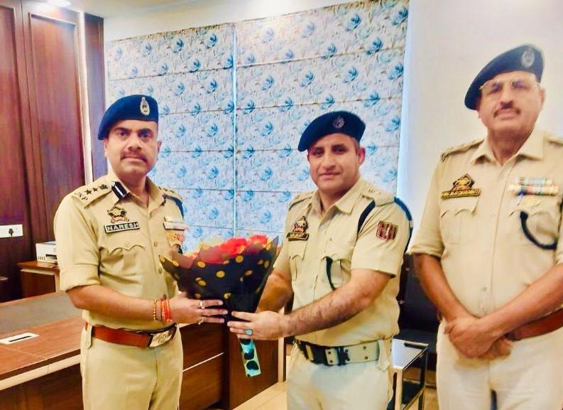 Naresh Singh, JKPS Assumes Charge as the SSP Rajouri