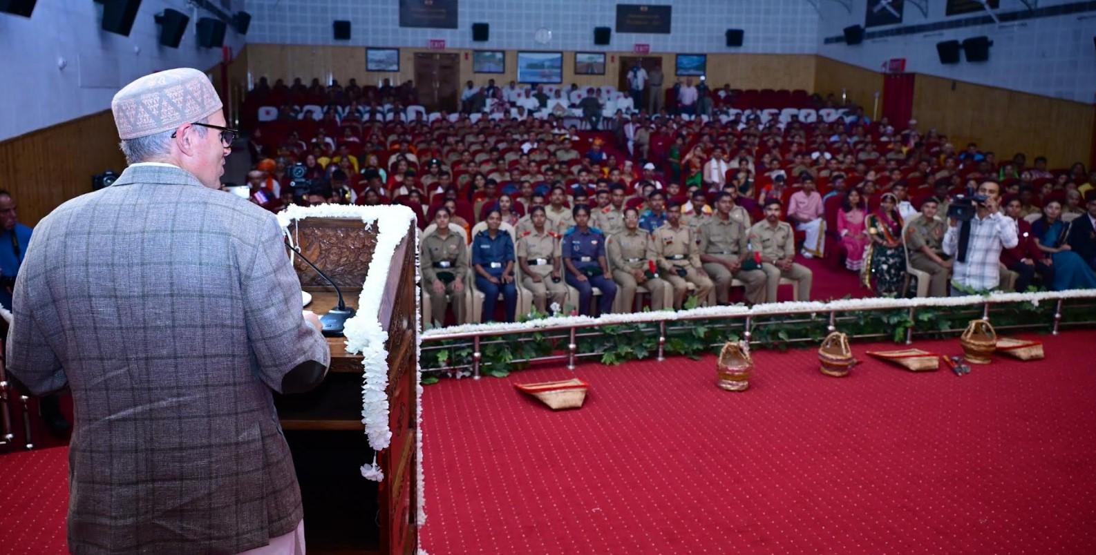 CM Omar Abdullah urges NCC cadets to become Ambassadors of peace and unity