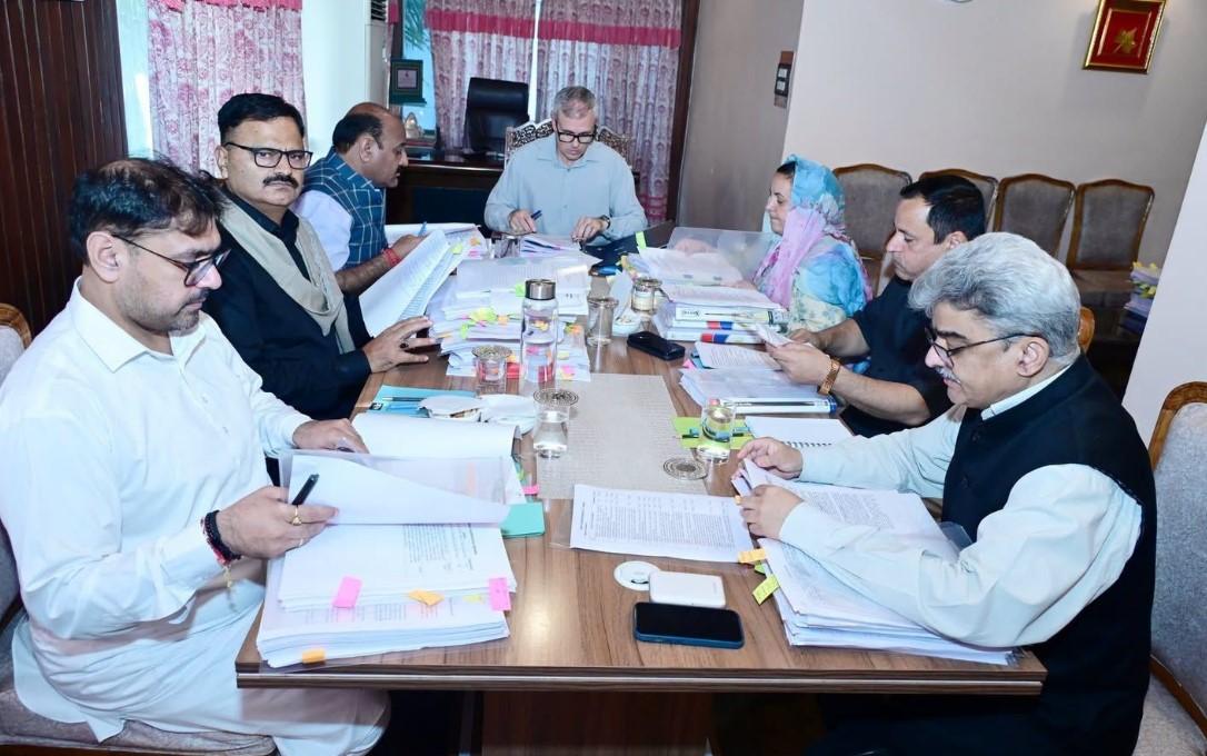 J&K Cabinet Meeting: Omar Abdullah Leads Discussions on Governance, Public Welfare