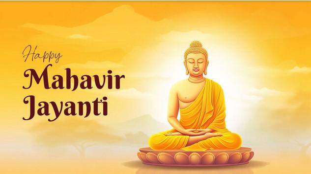K.K Gupta greets the people on Mahavir Jayanti