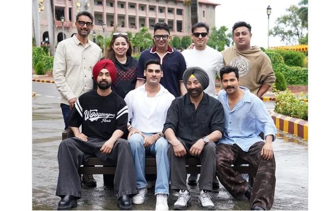 Sunny Deol Drops Behind-the-Scenes Glimpse from 'Border 2' Shoot!