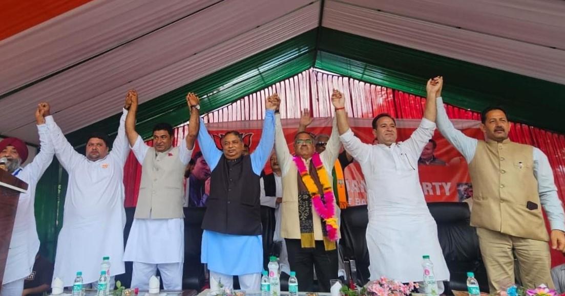 Farooq–Omar broke promises, now playing cultural victim card: Tarun Chugh slams NC in Baramulla