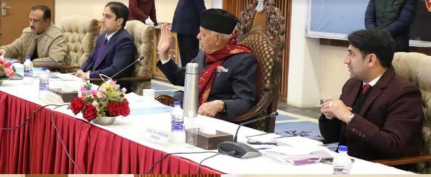 Dr Farooq Abdullah chairs DISHA meeting of Srinagar district