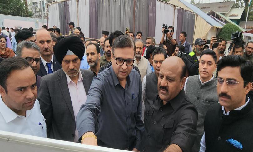 Deputy CM lays foundation stone for Café House, Guest House at govt Silk Factory Rajbagh