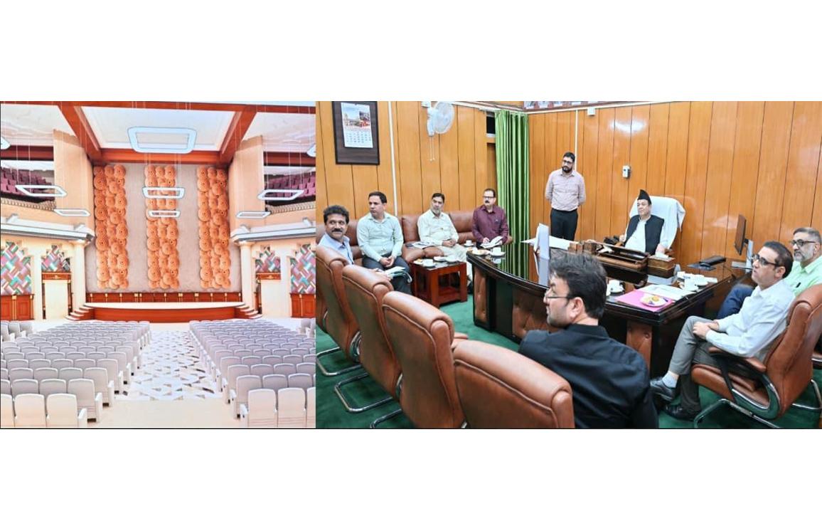 Speaker LA reviews progress on new LA Complex, emphasizes timely completion