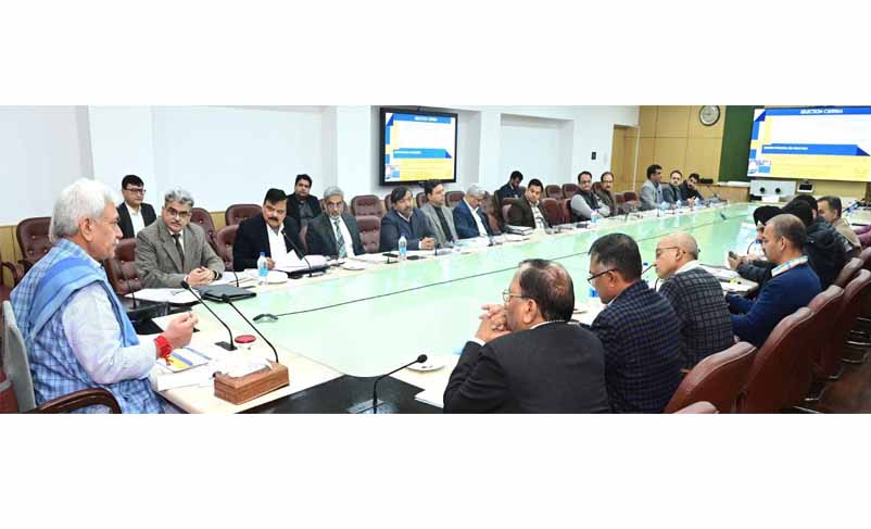 Lt Governor Chairs meeting to review implementation of PM SHRI Schools scheme