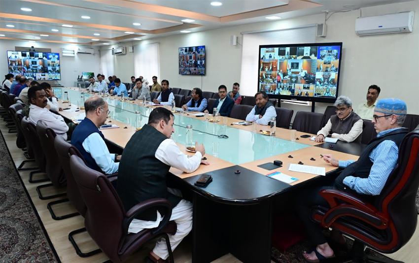 Weather advisory should help to prepare a better response & mobilize resources: CM Omar Abdullah