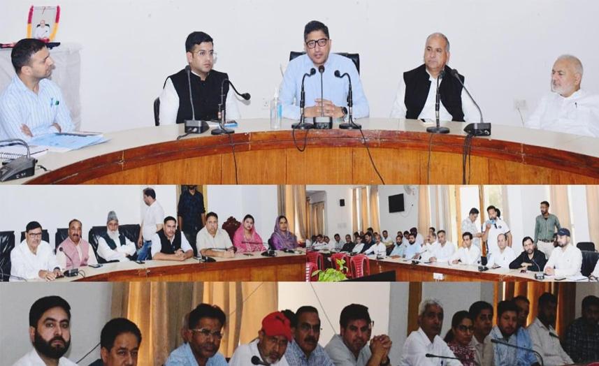 Tributes Paid to martyr ADDC Dr. Raj Kumar Thapa at Rajouri