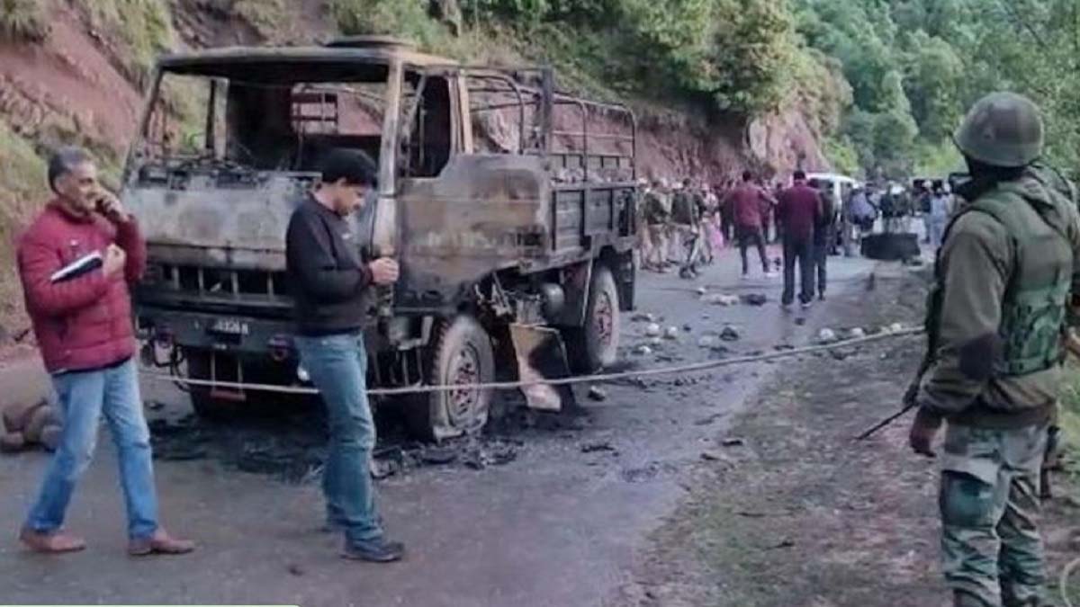  5 Army soldiers martyred after terrorists throw grenades at their vehicle in J&K's Poonch
