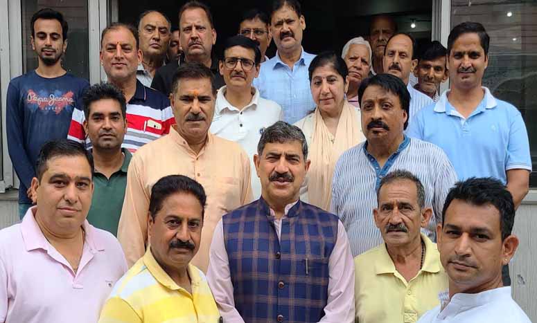 Jugal Kishore MP held Voter Chetna Mahaabhiyaan in Jammu East Assembly Constituency