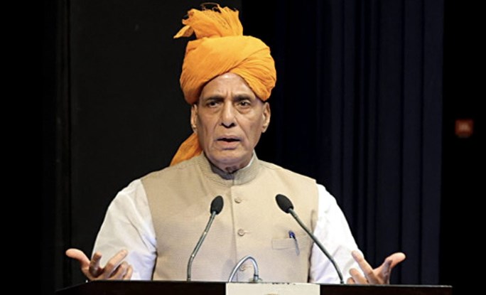 Democratic process to begin soon in J&K: Rajnath Singh