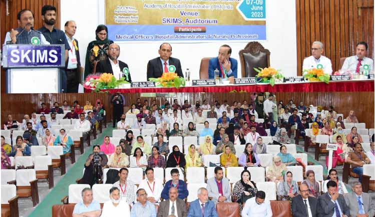 Advisor Bhatnagar addresses 19th Management Development Program at SKIMS
