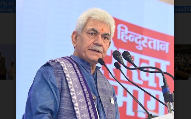 UT Government has a policy of zero tolerance against terrorism: LG Sinha