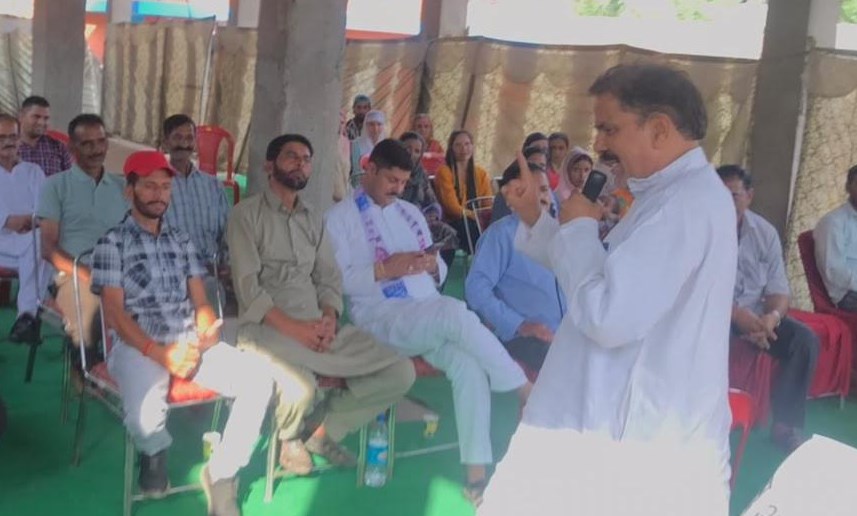 Restore democratic process in J&K: Harsh Dev Singh