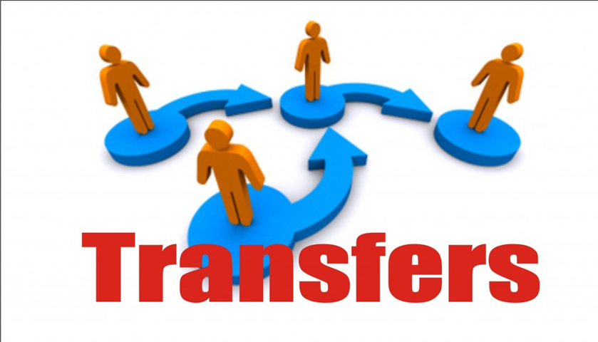 Transfers and postings of ARTOs