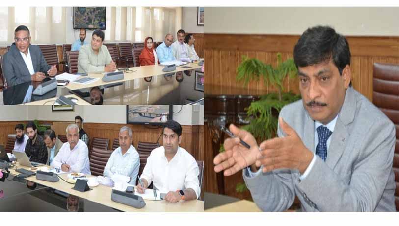 CS chairs UT level standing committee meeting of PMGSY