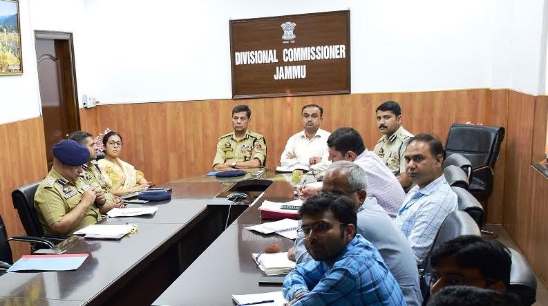 Div Com, ADGP Jammu review traffic management Plan for Shri Amarnath Ji Yatra 