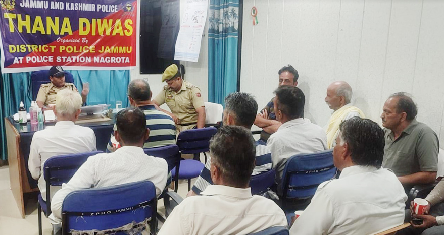  J&K Police organises “Thana Diwas” in all districts of Jammu Province