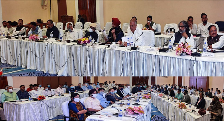 Day-2: Parliamentary Standing Committee on Home Affairs holds meeting with top civil administration