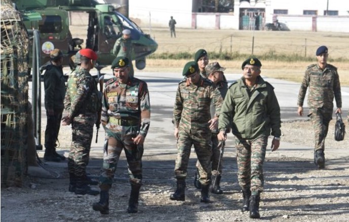 Northern Army commander reviews security situation in Kishtwar of J&K